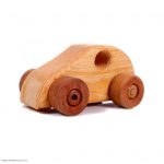 Photo of wooden toy car