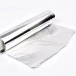 Photo of aluminum foil roll