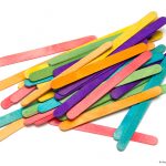 Photo of colourful craft sticks