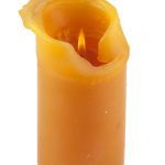 Photo of lit candle