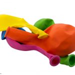 Photo of unfilled latex balloons