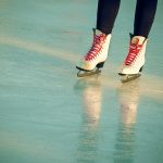 Photo of person ice skating