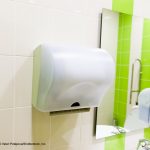 Photo of hand dryer in bathroom