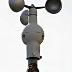 Photo of an anemometer