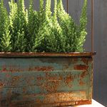 Photo of rusty plant pot