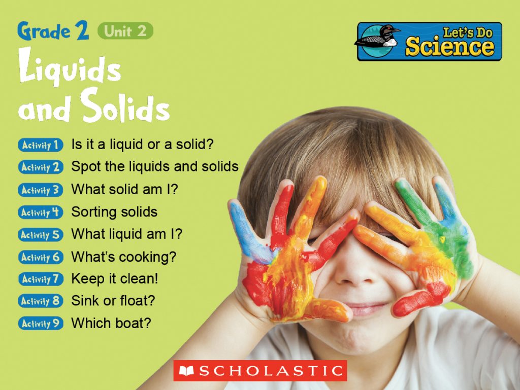Image of IWB Activities home page with title, list of activities, and photo of child covering face with hands covered in paint